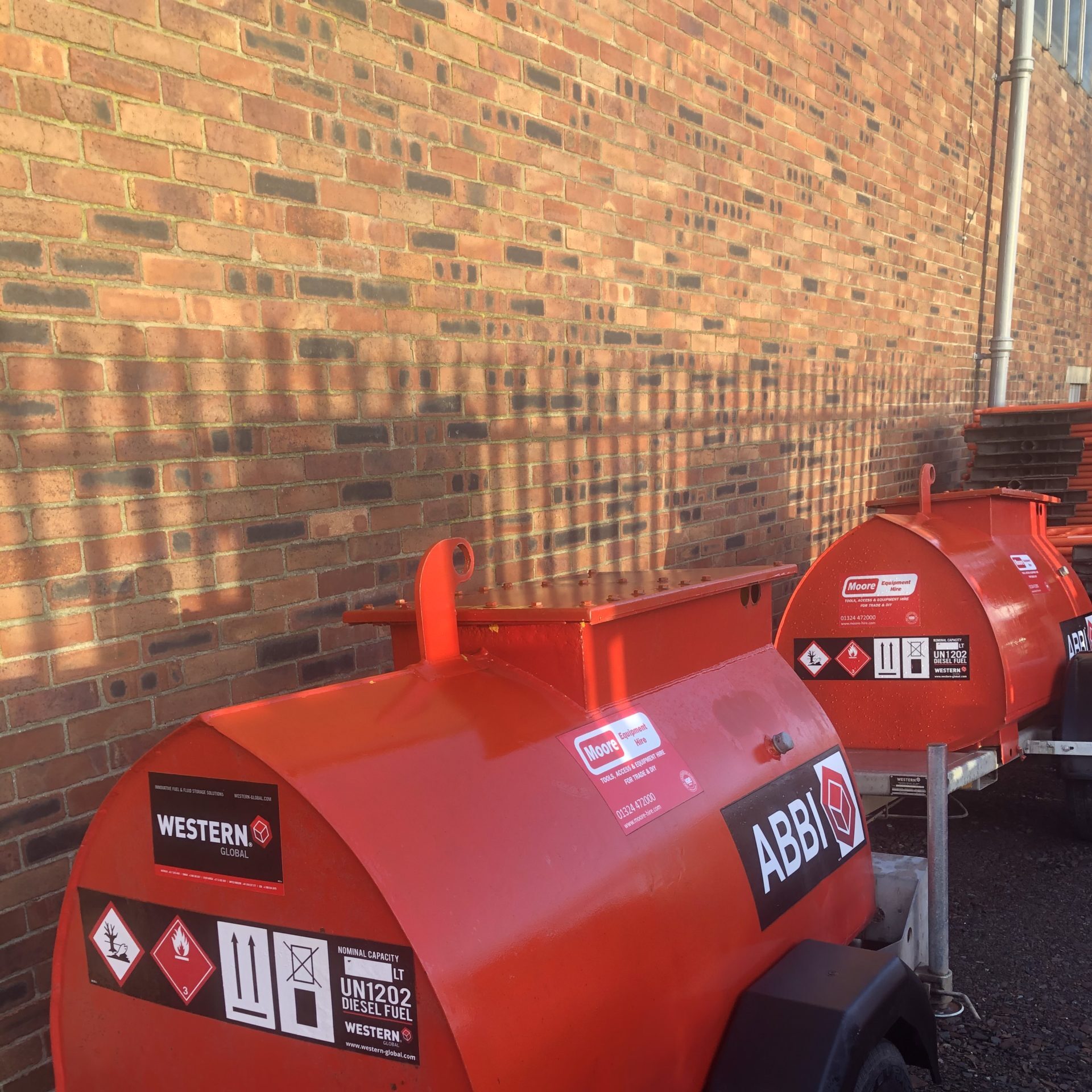 Fuel Bowser Pic 500 Litre Double Bunded Fuel Bowser - Road Tow