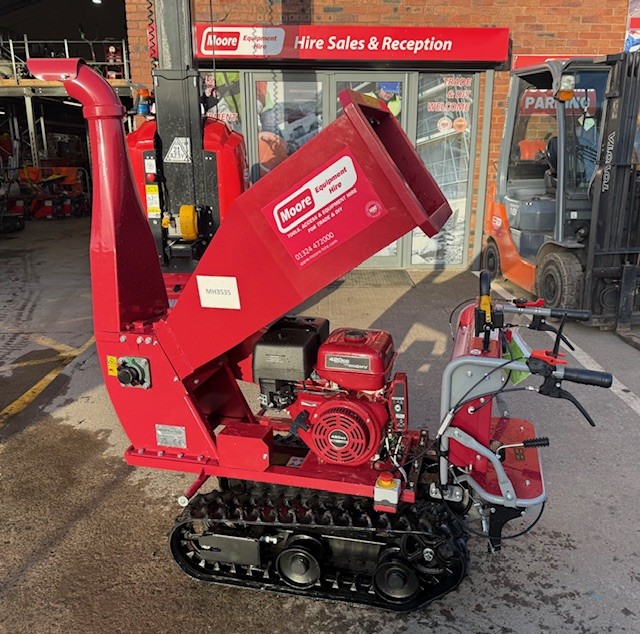 GARDENING - GAR49 - 4” Tracked Chipper Shredder